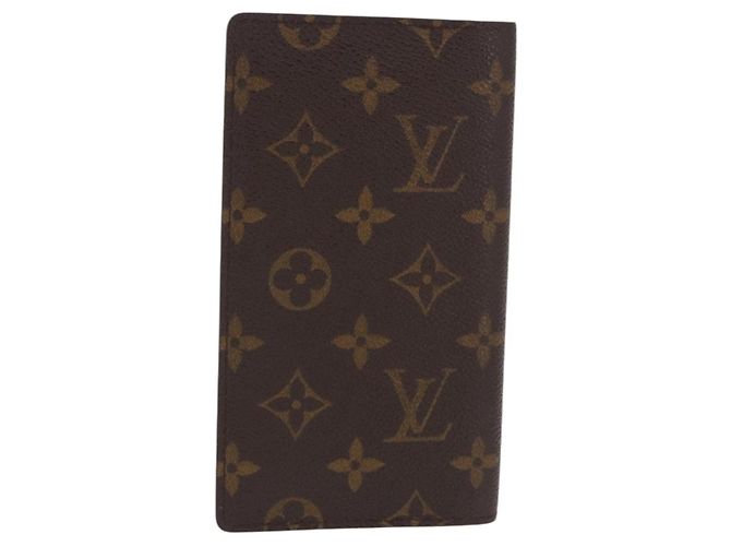 LOUIS VUITTON Monogram Agenda Poche Note Cover R20503 LV Auth 186628A Monogramma - vista 13