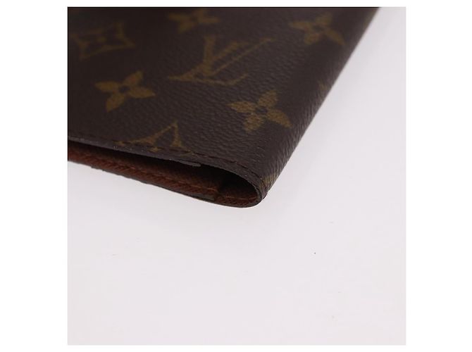 LOUIS VUITTON Monogram Agenda Poche Note Cover R20503 LV Auth 186628A Monogramma - vista 14