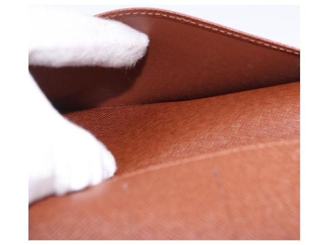 LOUIS VUITTON Monogram Agenda Poche Note Cover R20503 LV Auth 186628A Monogramma - vista 19