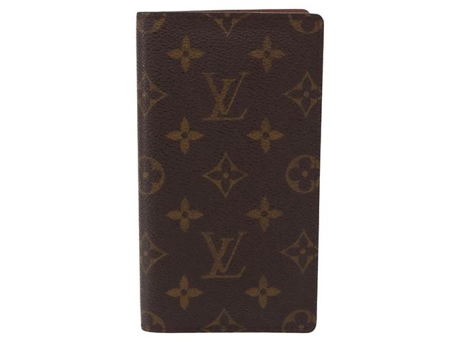 LOUIS VUITTON Monogram Agenda Poche Note Cover R20503 LV Auth 186628A Monogramma - vista 2
