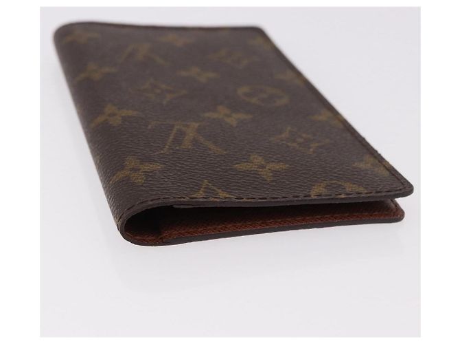 LOUIS VUITTON Monogram Agenda Poche Note Cover R20503 LV Auth 186628A Monogramma - vista 5