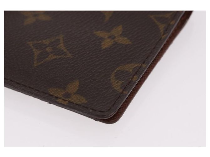 LOUIS VUITTON Monogram Agenda Poche Note Cover R20503 LV Auth 186628A Monogramma - vista 7