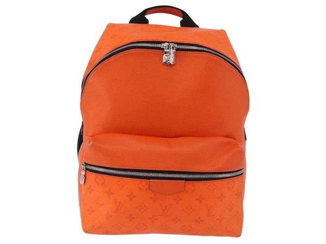 LOUIS VUITTON Tiger Lama Monogram Discovery Rucksack Orange M30410 Auth mr2678 - Ansicht 13