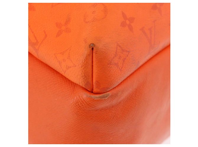 LOUIS VUITTON Tiger Lama Monogram Discovery Rucksack Orange M30410 Auth mr2678 - Ansicht 16