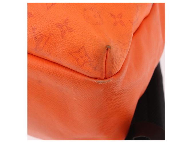 LOUIS VUITTON Tiger Lama Monogram Discovery Rucksack Orange M30410 Auth mr2678 - Ansicht 17
