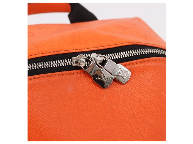 LOUIS VUITTON Tiger Lama Monogram Discovery Rucksack Orange M30410 Auth mr2678 - Ansicht 22