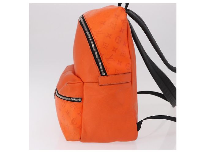 LOUIS VUITTON Tiger Lama Monogram Discovery Rucksack Orange M30410 Auth mr2678 - Ansicht 3