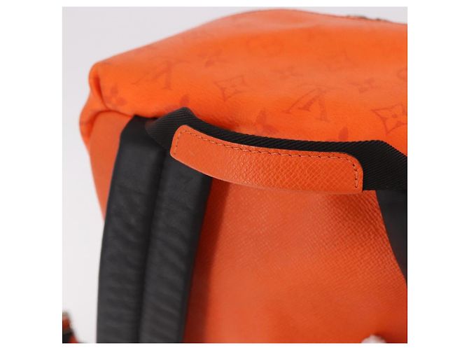LOUIS VUITTON Tiger Lama Monogram Discovery Rucksack Orange M30410 Auth mr2678 - Ansicht 7