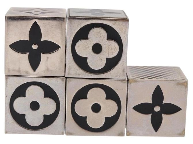 LOUIS VUITTON LV Cube Game metal Silver M99454 LV Auth 190676 Silvery - view 6