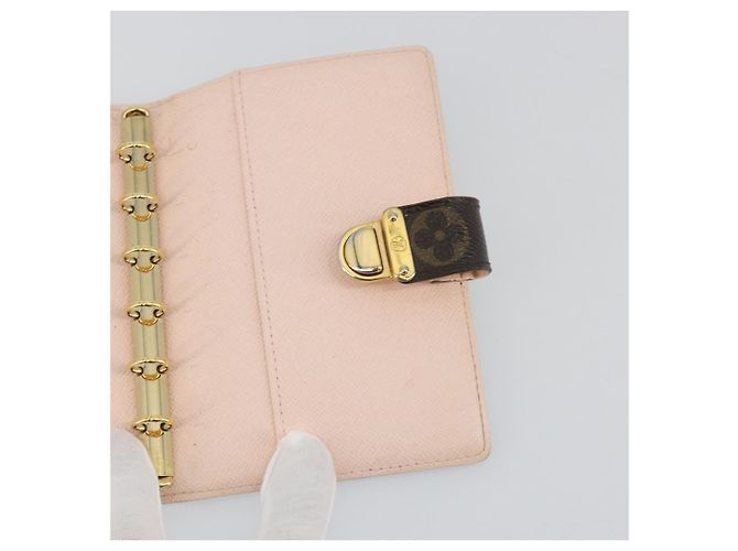 LOUIS VUITTON Monogram Agenda PM Koala Day Planner Cover Pink R21013 Auth 192948 Rosa Monogramma - vista 18