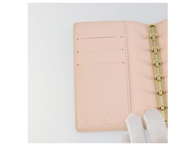 LOUIS VUITTON Monogram Agenda PM Koala Day Planner Cover Pink R21013 Auth 192948 Rosa Monogramma - vista 19