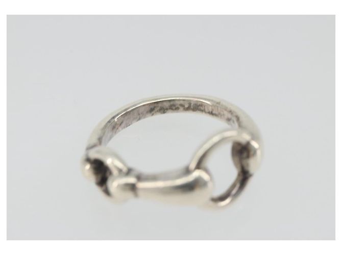 Ring Hermès Anillo Horsebit HERMES Ag925 Plata Auténtico 186657M - vista 8