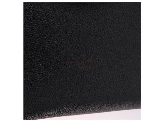 LOUIS VUITTON Mahina Omea Hand Bag Leather Black M55029 LV Auth ka5288V Nero - vista 20