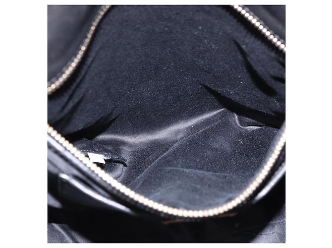 Miu Miu Matelasse Handtasche aus Leder 2way Schwarz Gold Auth am12113V Golden - Ansicht 24