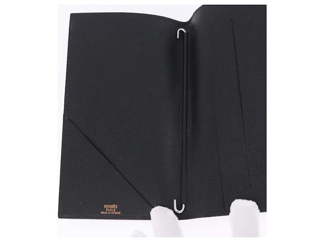 Hermès HERMES Agenda Vision Day Planner Cover Leather Black Auth 192309V - view 17