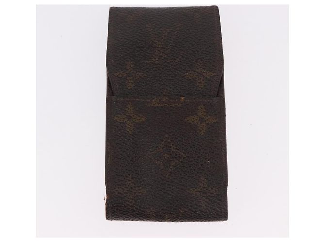 LOUIS VUITTON Estojo para Cigarros Monogram 4 Set LV Auth BA14068 Monograma - vista 10