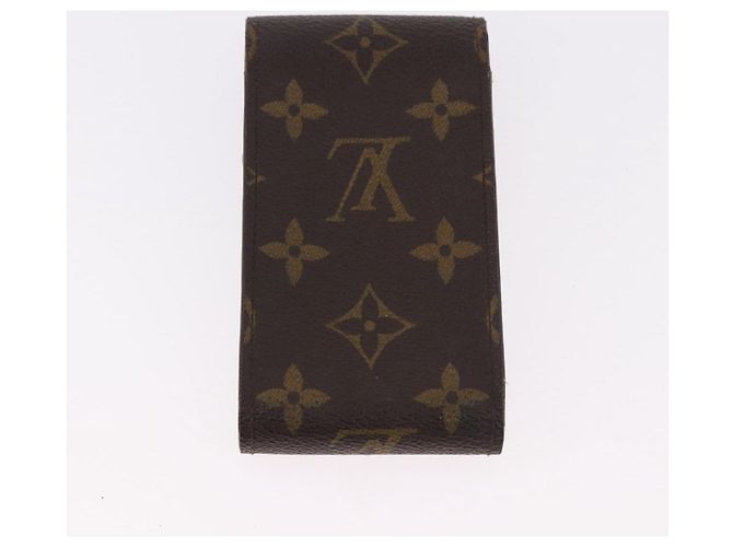 LOUIS VUITTON Estojo para Cigarros Monogram 4 Set LV Auth BA14068 Monograma - vista 19