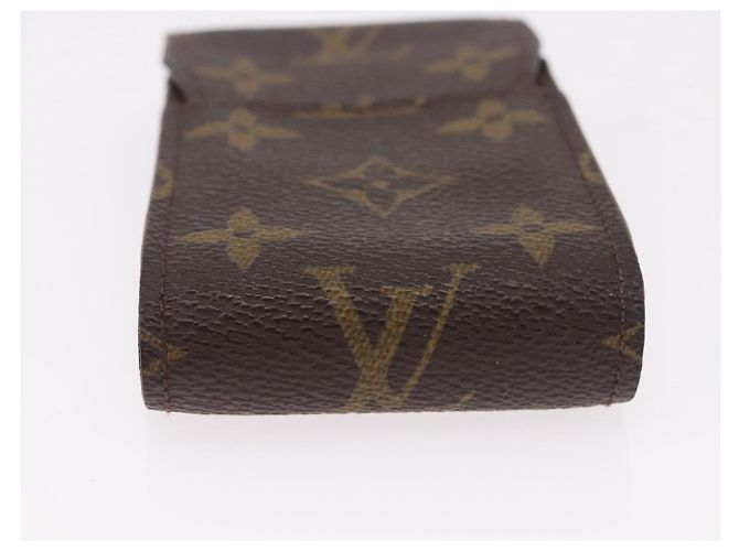 LOUIS VUITTON Estojo para Cigarros Monogram 4 Set LV Auth BA14068 Monograma - vista 22