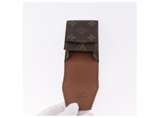 LOUIS VUITTON Estojo para Cigarros Monogram 4 Set LV Auth BA14068 Monograma - vista 24
