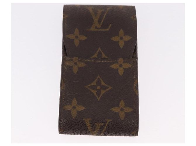LOUIS VUITTON Estojo para Cigarros Monogram 4 Set LV Auth BA14068 Monograma - vista 26