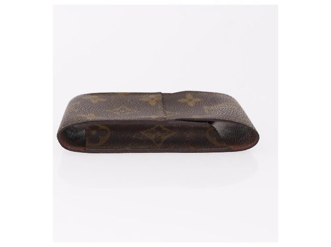 LOUIS VUITTON Estojo para Cigarros Monogram 4 Set LV Auth BA14068 Monograma - vista 28
