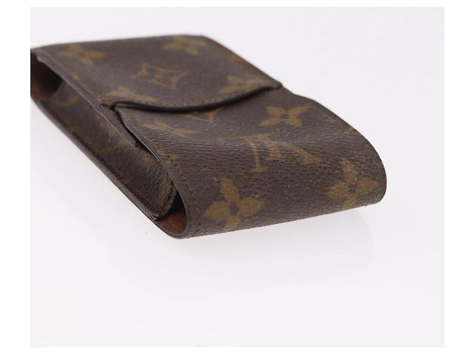LOUIS VUITTON Estojo para Cigarros Monogram 4 Set LV Auth BA14068 Monograma - vista 29