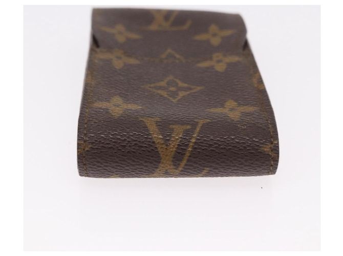 LOUIS VUITTON Estojo para Cigarros Monogram 4 Set LV Auth BA14068 Monograma - vista 30