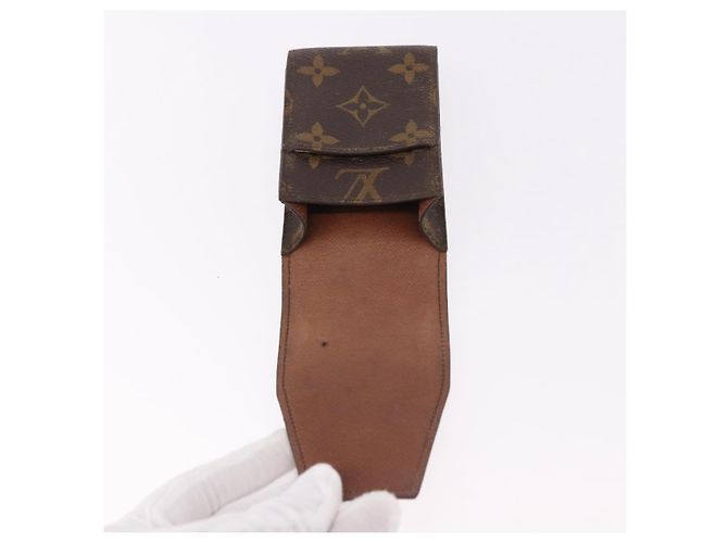 LOUIS VUITTON Estojo para Cigarros Monogram 4 Set LV Auth BA14068 Monograma - vista 32