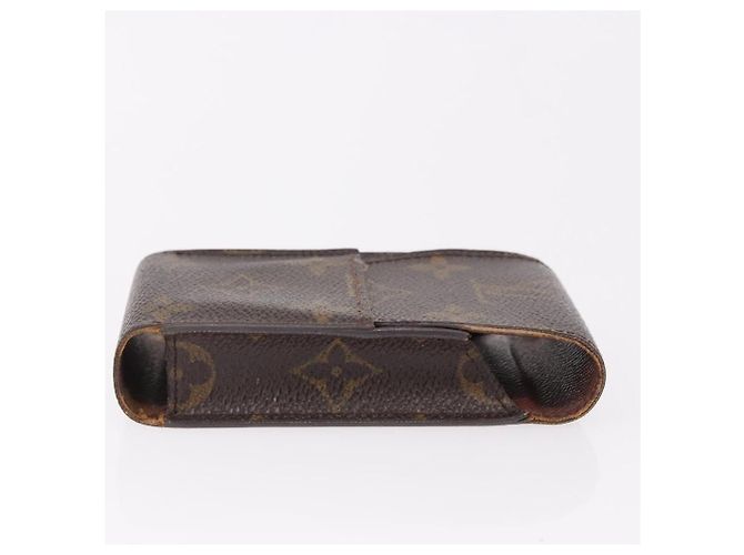 LOUIS VUITTON Estojo para Cigarros Monogram 4 Set LV Auth BA14068 Monograma - vista 4