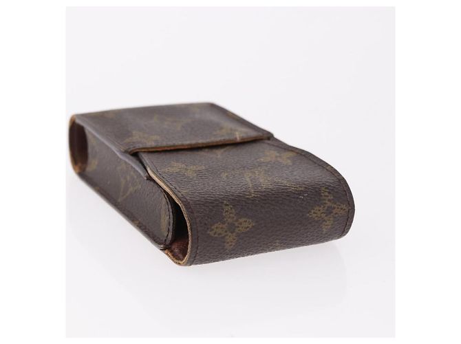 LOUIS VUITTON Estojo para Cigarros Monogram 4 Set LV Auth BA14068 Monograma - vista 5