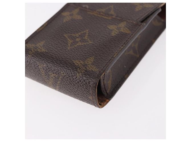 LOUIS VUITTON Estojo para Cigarros Monogram 4 Set LV Auth BA14068 Monograma - vista 7