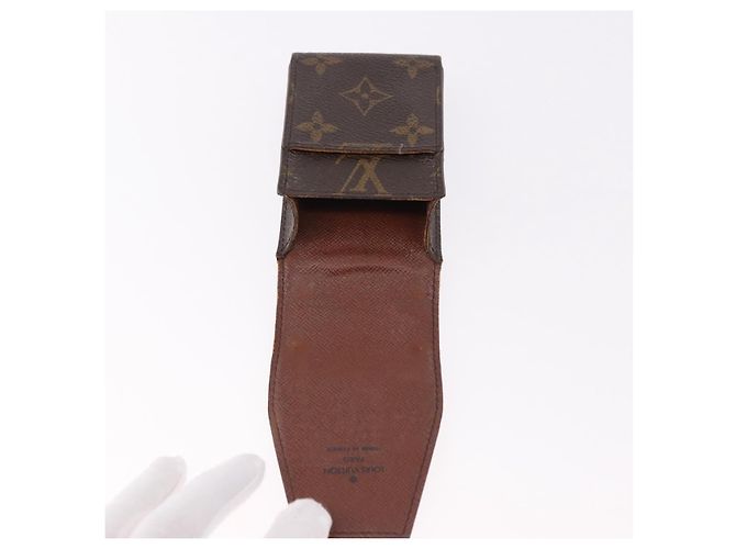 LOUIS VUITTON Estojo para Cigarros Monogram 4 Set LV Auth BA14068 Monograma - vista 8
