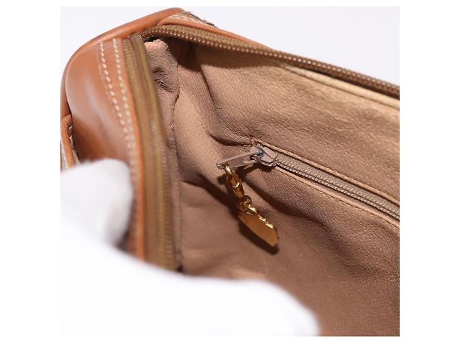 Borsa a Spalla GUCCI GG Canvas Beige Oro Auth ep15115 D'oro - vista 22