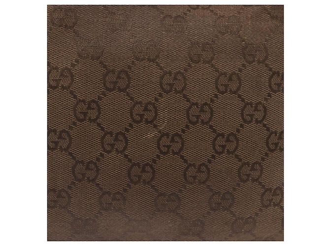 Borsa a Spalla GUCCI GG Canvas Beige Oro Auth ep15115 D'oro - vista 3