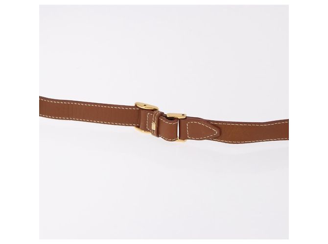 Borsa a Spalla GUCCI GG Canvas Beige Oro Auth ep15115 D'oro - vista 9