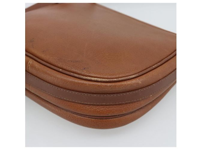 Bolsa de Ombro Burberry em Couro Marrom com Tons Dourados Auth ep15272 - vista 15