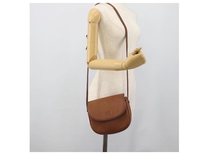 Bolsa de Ombro Burberry em Couro Marrom com Tons Dourados Auth ep15272 - vista 23