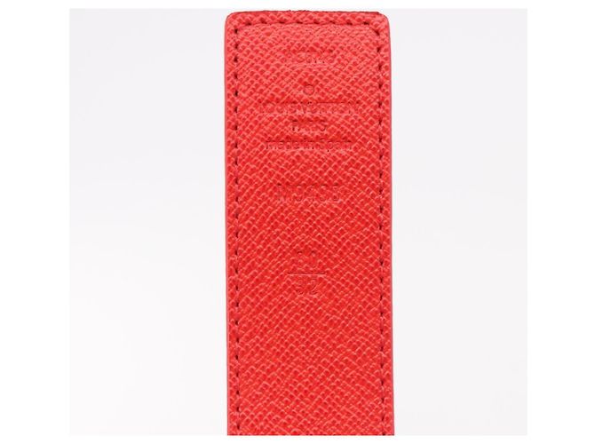LOUIS VUITTON Monogram Ceinture LV Initials Gürtel Rot LV Auth SW2645M - Ansicht 9