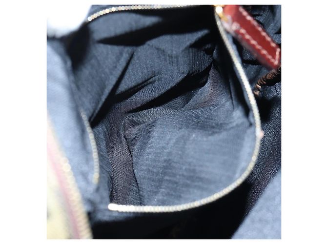 FENDI Zucca Canvas Schultertasche Braun Schwarz Authentisch ep15102A - Ansicht 26