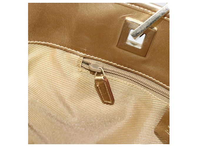 Bolsa Tote GUCCI GG Canvas Azul claro Tom dourado 002.1099 Auth 191736 - vista 20