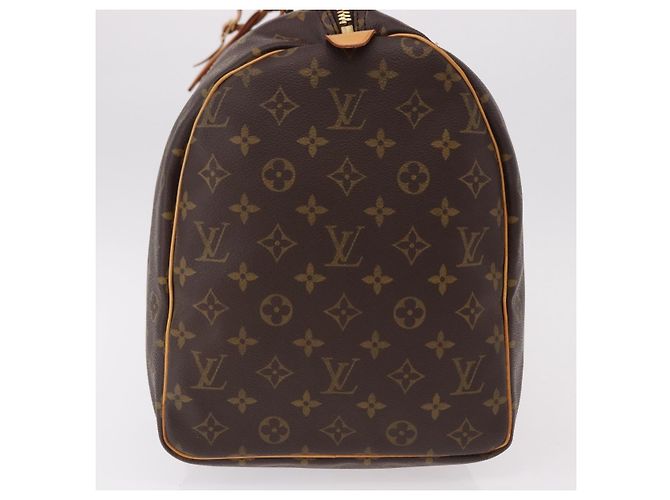 LOUIS VUITTON Borsa Boston Monogram Keepall 50 M41426 LV Auth 189279V Monogramma - vista 4