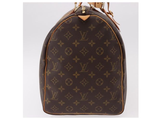 LOUIS VUITTON Borsa Boston Monogram Keepall 50 M41426 LV Auth 189279V Monogramma - vista 5
