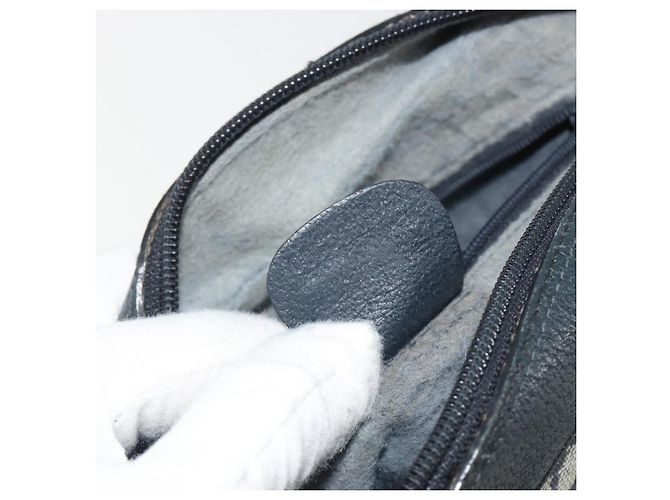 Borsa a tracolla GUCCI GG Supreme PVC Blu Navy Oro 001 56 0942 Auth BA14373 D'oro - vista 12