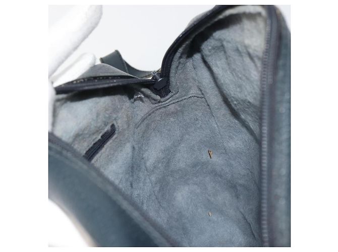 Borsa a tracolla GUCCI GG Supreme PVC Blu Navy Oro 001 56 0942 Auth BA14373 D'oro - vista 20