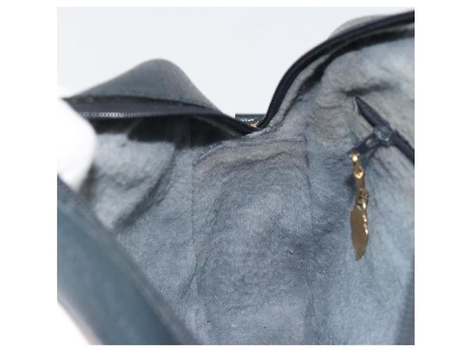 Borsa a tracolla GUCCI GG Supreme PVC Blu Navy Oro 001 56 0942 Auth BA14373 D'oro - vista 21