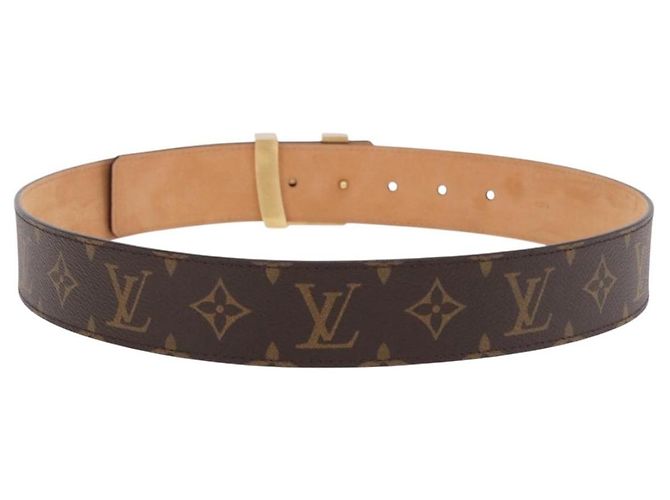 LOUIS VUITTON Cintura Monogram Ceinture LV Initials LV Auth SW2646M Monogramma - vista 2