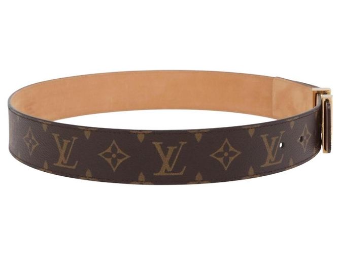 LOUIS VUITTON Cintura Monogram Ceinture LV Initials LV Auth SW2646M Monogramma - vista 4