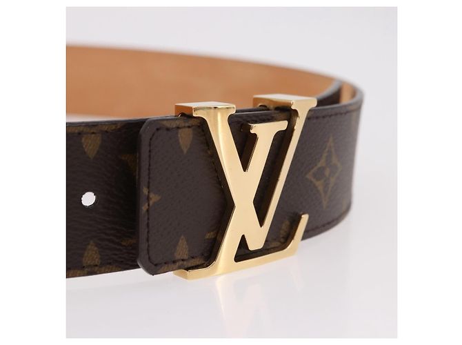LOUIS VUITTON Cintura Monogram Ceinture LV Initials LV Auth SW2646M Monogramma - vista 5
