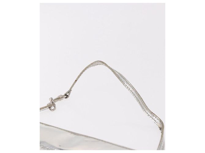LOUIS VUITTON Monogram Miroir Pochette Platt Pouch Silver M95277 LV Auth bs36152 Plata - vista 14