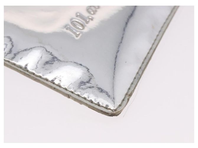 LOUIS VUITTON Monogram Miroir Pochette Platt Pouch Silver M95277 LV Auth bs36152 Plata - vista 15